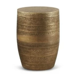 Brand new 👍 Jean Large Metal Accent Table - WyndenHall Antique Copper 💯 -End And Side Tables shop unnamed file 2108