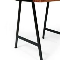 Buy ✔️ Mcmullen Handcrafted Boho Mango Wood End Table Natural/Black - Christopher Knight Home 🥰 -End And Side Tables shop unnamed file 2132