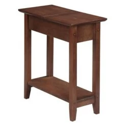 Discount 🎁 Breighton Home American Heritage Flip Top End Table - Johar Furniture Driftwood/white 😉 -End And Side Tables shop unnamed file 2175