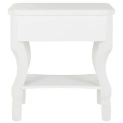 Outlet 🎉 Alaia Side Table - Safavieh White 😍 -End And Side Tables shop unnamed file 2262