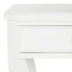 Outlet 🎉 Alaia Side Table - Safavieh White 😍 -End And Side Tables shop unnamed file 2264