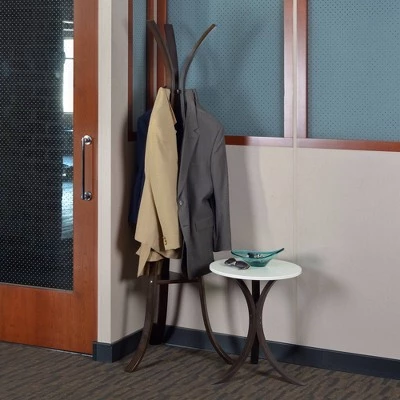 Coupon π Regency Akita Bentwood Side Table - Niche Mocha Walnut/beige π 4 Coupon π Regency Akita Bentwood Side Table - Niche Mocha Walnut/beige π - Image 2