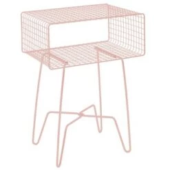Top 10 🌟 mDesign Modern Farmhouse Home Decor End Table, Wire Grid Storage Shelf 🔔 -End And Side Tables shop unnamed file 2285