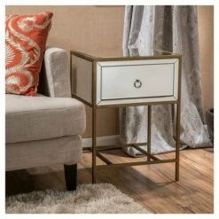 Outlet 👏 Rodeo End Table - Christopher Knight Home Gold 👏