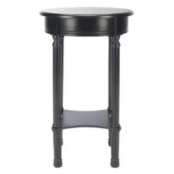 Promo ✨ Tinsley Round Accent Table - Safavieh Black 👏 -End And Side Tables shop unnamed file 2340
