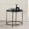 Discount 👏 Rayne Round End Table Black - Steve Silver Co. 🌟 -End And Side Tables shop unnamed file 2347