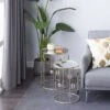 Top 10 ❤️ Olivia & May Set of 2 Contemporary Metal Accent Tables with Mirrored Top Gold - Olivia & May 🌟 -End And Side Tables shop unnamed file 235
