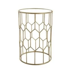 Hot Sale 😍 Harper Side Table Gold - Adore Decor 🌟