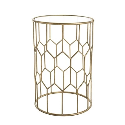 Hot Sale π Harper Side Table Gold - Adore Decor π 3 Hot Sale π Harper Side Table Gold - Adore Decor π