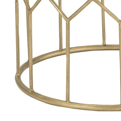 Hot Sale π Harper Side Table Gold - Adore Decor π 5 Hot Sale π Harper Side Table Gold - Adore Decor π - Image 3