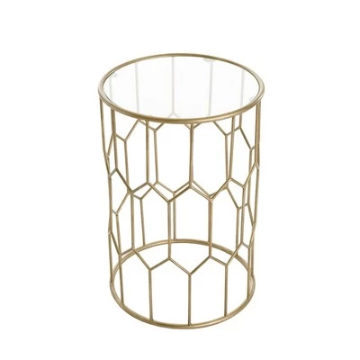 Hot Sale π Harper Side Table Gold - Adore Decor π 6 Hot Sale π Harper Side Table Gold - Adore Decor π - Image 4