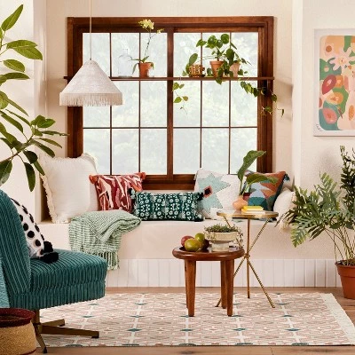 Flash Sale 🔥 Opalhouse Designed With Jungalow Carlina Pattern Glass Top End Table - Opalhouse™ designed with Jungalow™ ❤️ 3 Flash Sale 🔥 Opalhouse Designed With Jungalow Carlina Pattern Glass Top End Table - Opalhouse™ designed with Jungalow™ ❤️