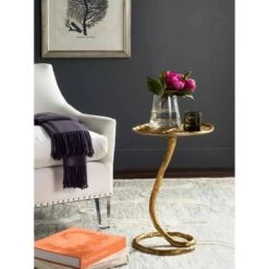Best Pirce 👍 Travers Side Table - Safavieh Silver 🥰