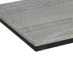 New 😉 Olivia & May Set of 2 Marble and Metal Nesting Tables Black - Olivia & May ⌛ -End And Side Tables shop unnamed file 239