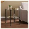 Best reviews of 🥰 Jamel Round End Table - Aiden Lane Black 🧨