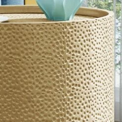 Top 10 🤩 2pk Brookhaven Modern Round Accent Table - Christopher Knight Home Gold 🎉 -End And Side Tables shop unnamed file 2463