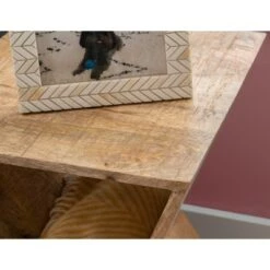 Budget π Tillian Triangle Side Table - Powell Company Natural π 18 Budget π Tillian Triangle Side Table - Powell Company Natural π -End And Side Tables shop unnamed file 2473