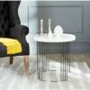 Deals 🔔 Kelly Side Table - Safavieh White/black 🎉 -End And Side Tables shop unnamed file 2485