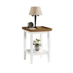 Cheap 🧨 Ledgewood End Table - Breighton Home White 🔔 -End And Side Tables shop unnamed file 2492
