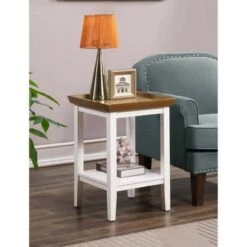 Cheap 🧨 Ledgewood End Table - Breighton Home White 🔔 -End And Side Tables shop unnamed file 2497