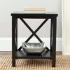 Best reviews of ❤️ Candace End Table Black - Safavieh 👍 -End And Side Tables shop unnamed file 2547