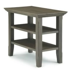 Best deal ⌛ 14" Normandy Narrow Side Table - Wyndenhall Farmhouse Brown ⭐ -End And Side Tables shop unnamed file 2569
