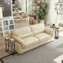 Wholesale ✔️ Costway Industrial End Side Table Mesh Magazine Holder Nightstand Rustic Brown 😍 -End And Side Tables shop unnamed file 2599