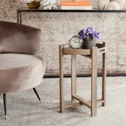 Cheapest π Hamish Side Table Light Gray - Safavieh π
