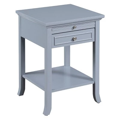 New π Breighton Home American Heritage Logan End Table with Drawer and Slide - Johar Furniture Cobalt Blue π 11 New π Breighton Home American Heritage Logan End Table with Drawer and Slide - Johar Furniture Cobalt Blue π - Image 9