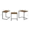 Best Pirce 🌟 Costway 3 Pcs Nesting Coffee End Table Set Stacking Side Nightstand Living Room Office ⌛