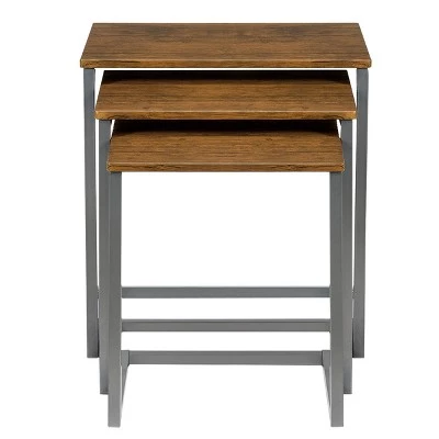 Best Pirce π Costway 3 Pcs Nesting Coffee End Table Set Stacking Side Nightstand Living Room Office β 10 Best Pirce π Costway 3 Pcs Nesting Coffee End Table Set Stacking Side Nightstand Living Room Office β - Image 8