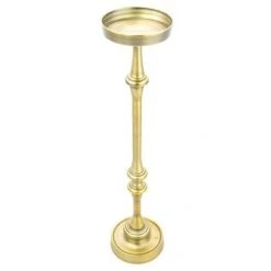 Brand new 🤩 New Ridge Home Goods NewRidge Martini Table for Small Spaces for Enjoying Morning Coffee & Evening Cocktails on a Side or End Table, Set of 2, Bronze ❤️ -End And Side Tables shop unnamed file 2676