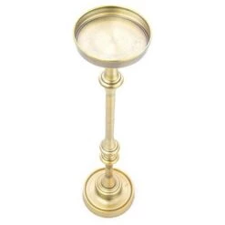 Brand new 🤩 New Ridge Home Goods NewRidge Martini Table for Small Spaces for Enjoying Morning Coffee & Evening Cocktails on a Side or End Table, Set of 2, Bronze ❤️ -End And Side Tables shop unnamed file 2677