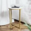 Best deal 😍 Flash Furniture Hampstead Collection End Table - Modern Laminate Accent Table with Crisscross Frame 🤩 -End And Side Tables shop unnamed file 2679