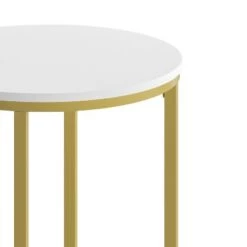 Best deal 😍 Flash Furniture Hampstead Collection End Table - Modern Laminate Accent Table with Crisscross Frame 🤩 -End And Side Tables shop unnamed file 2682