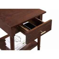 Brand new 🤩 Breighton Home Amy End Table - Johar Furniture White 👏 -End And Side Tables shop unnamed file 2714