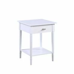 Brand new 🤩 Breighton Home Amy End Table - Johar Furniture White 👏 -End And Side Tables shop unnamed file 2718