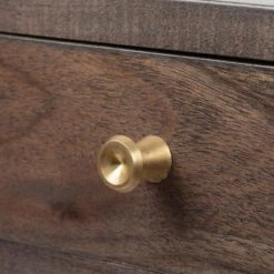 New 🛒 Bucyrus Rustic Glam Handcrafted Acacia Wood C Shaped Side Table Dark Brown/Gold - Christopher Knight Home 😉 -End And Side Tables shop unnamed file 2725