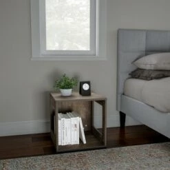 Budget π Hastings Home Stackable Contemporary Cube End Table With Open Sides - Gray π 10 Budget π Hastings Home Stackable Contemporary Cube End Table With Open Sides - Gray π -End And Side Tables shop unnamed file 2731