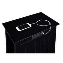 Flash Sale 😉 Breighton Home Edison End Table with Charging Station - Johar Furniture Black 🧨 -End And Side Tables shop unnamed file 2740