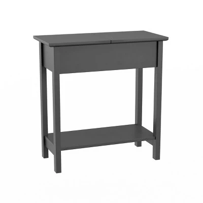 Hot Sale π Hastings Home Narrow Flip Top End Table β Gray β 9 Hot Sale π Hastings Home Narrow Flip Top End Table β Gray β - Image 7