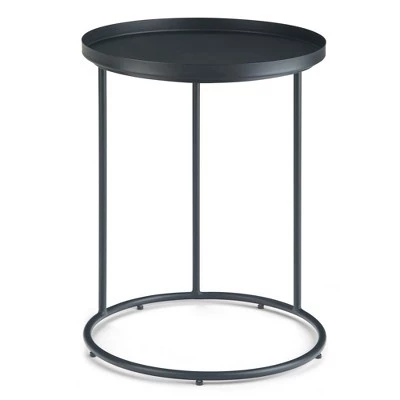 Coupon π 18" Lipton Metal Side Table Black - WyndenHall π 5 Coupon π 18" Lipton Metal Side Table Black - WyndenHall π - Image 3