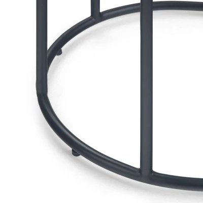 Coupon π 18" Lipton Metal Side Table Black - WyndenHall π 8 Coupon π 18" Lipton Metal Side Table Black - WyndenHall π - Image 6