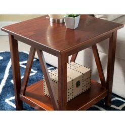 Brand new 👍 Titian End Table - Linon Driftwood ✨ -End And Side Tables shop unnamed file 2811