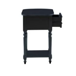 Discount ⌛ Marco Table with Dropleaf - Powell Company White 🔔 -End And Side Tables shop unnamed file 2853