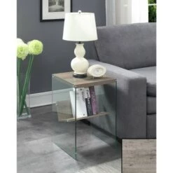 Deals 💯 Soho End Table - Breighton Home Weathered Gray 🔔
