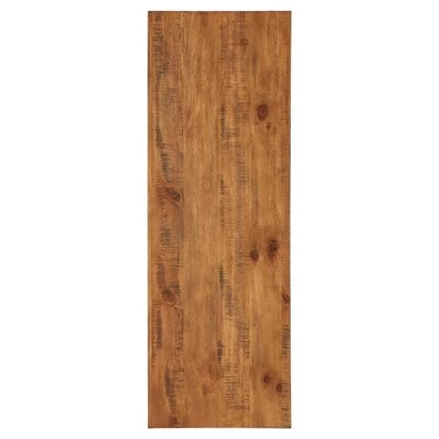 Cheapest π Lanshire Rustic Industrial Metal & Wood End, Console & Cocktail Table Set - Oak - Inspire Q π 6 Cheapest π Lanshire Rustic Industrial Metal & Wood End, Console & Cocktail Table Set - Oak - Inspire Q π - Image 4