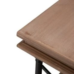 Outlet 👍 French Vintage Antiqued Finish Accent Table/Side Table Brown - Glitzhome 🌟 -End And Side Tables shop unnamed file 2913