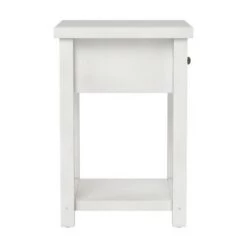 Top 10 ⌛ Harmony Wood Accent Table Matte White - Hillsdale Furniture ⌛ -End And Side Tables shop unnamed file 2931