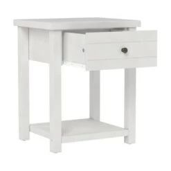 Top 10 ⌛ Harmony Wood Accent Table Matte White - Hillsdale Furniture ⌛ -End And Side Tables shop unnamed file 2933